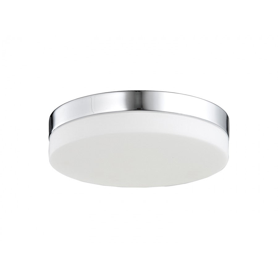 Avenue Lighting Cermack St. LED 9" Round Flush Mount/Sconce, Chrome - HF1106-CH