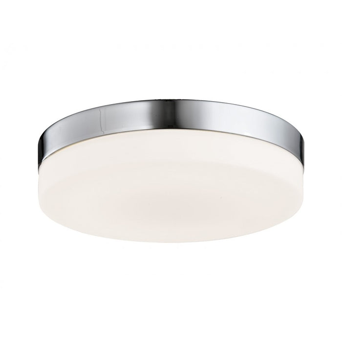 Avenue Lighting Cermack St. LED 11" Round Flush Mount/Sconce, Nickel - HF1107-BN