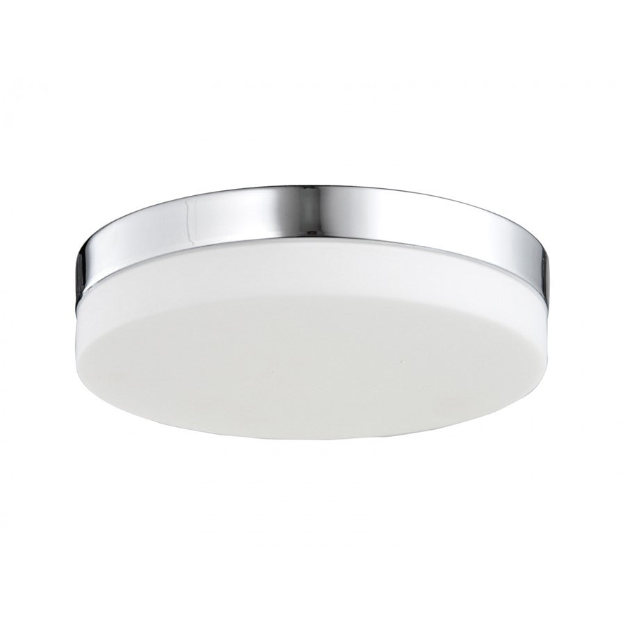 Avenue Lighting Cermack St. LED 11" Round Flush Mount/Sconce, Chrome - HF1107-CH