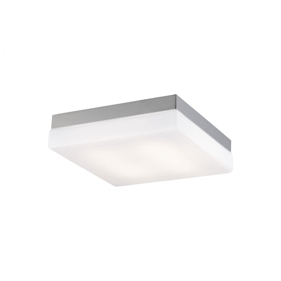 Avenue Lighting Cermack St. LED 9" Square Flush Mount/Sconce, Nickel - HF1109-BN