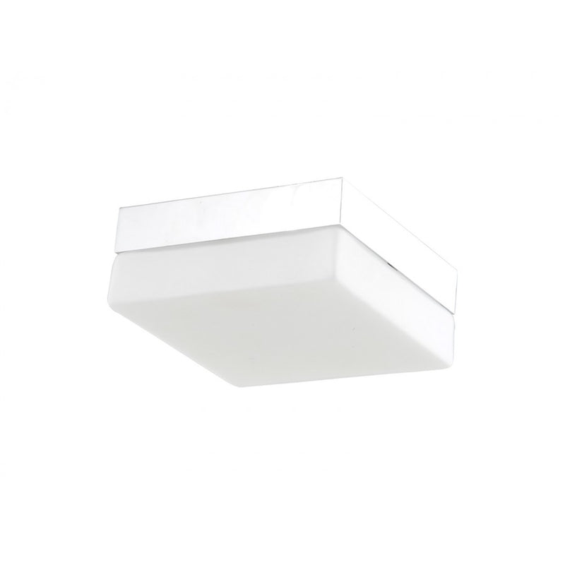 Avenue Lighting Cermack St. LED 9" Square Flush Mount/Sconce, Chrome