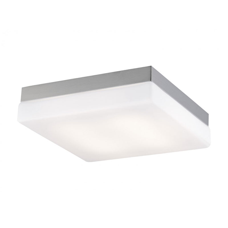 Avenue Lighting Cermack St. LED 11" Square Flush/Sconce, Nickel
