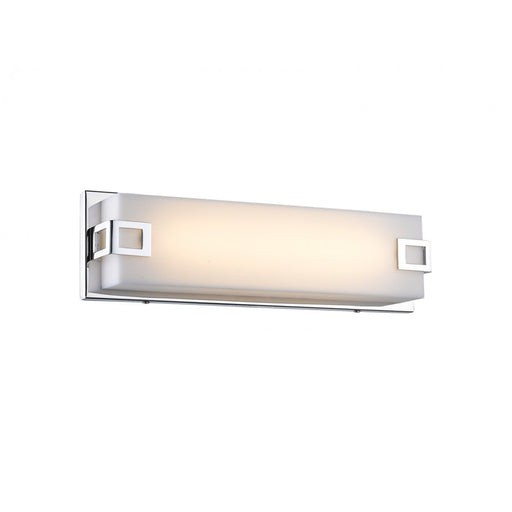 Avenue Cermack St. LED 5" 15W Rectangular Vanity Bath Bar, Chrome - HF1117-CH