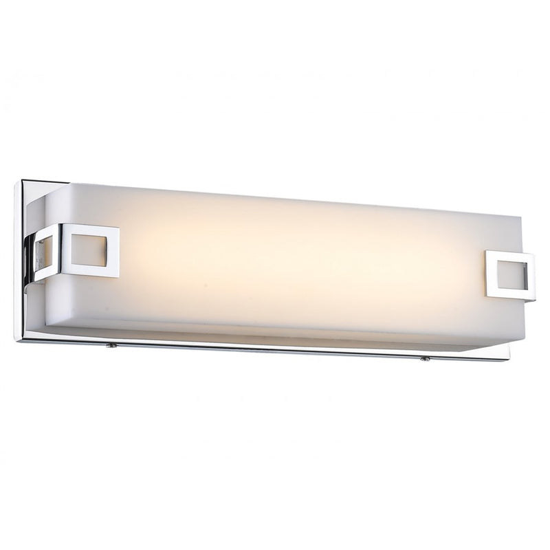 Avenue Cermack St. LED 5" 45W Rectangular Vanity Bath Bar, Chrome