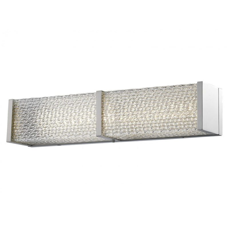 Avenue Lighting Cermack St. LED 24" Rectangular Bath Bar, Nickel