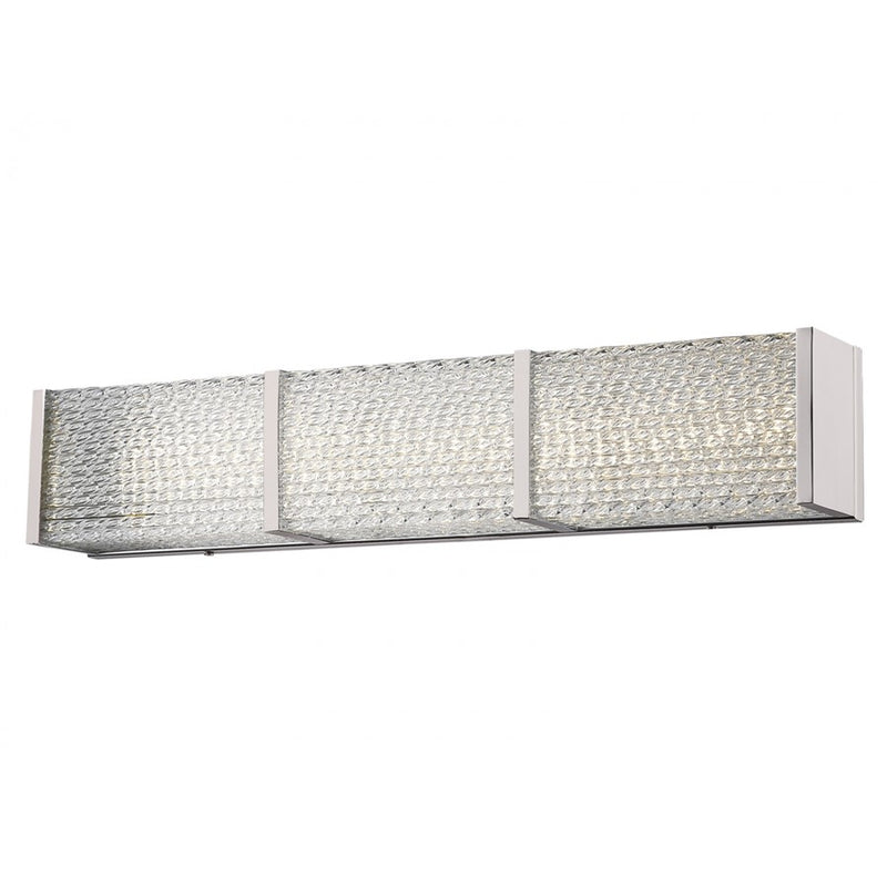 Avenue Lighting Cermack St. LED 32" Rectangular Bath Bar, Nickel