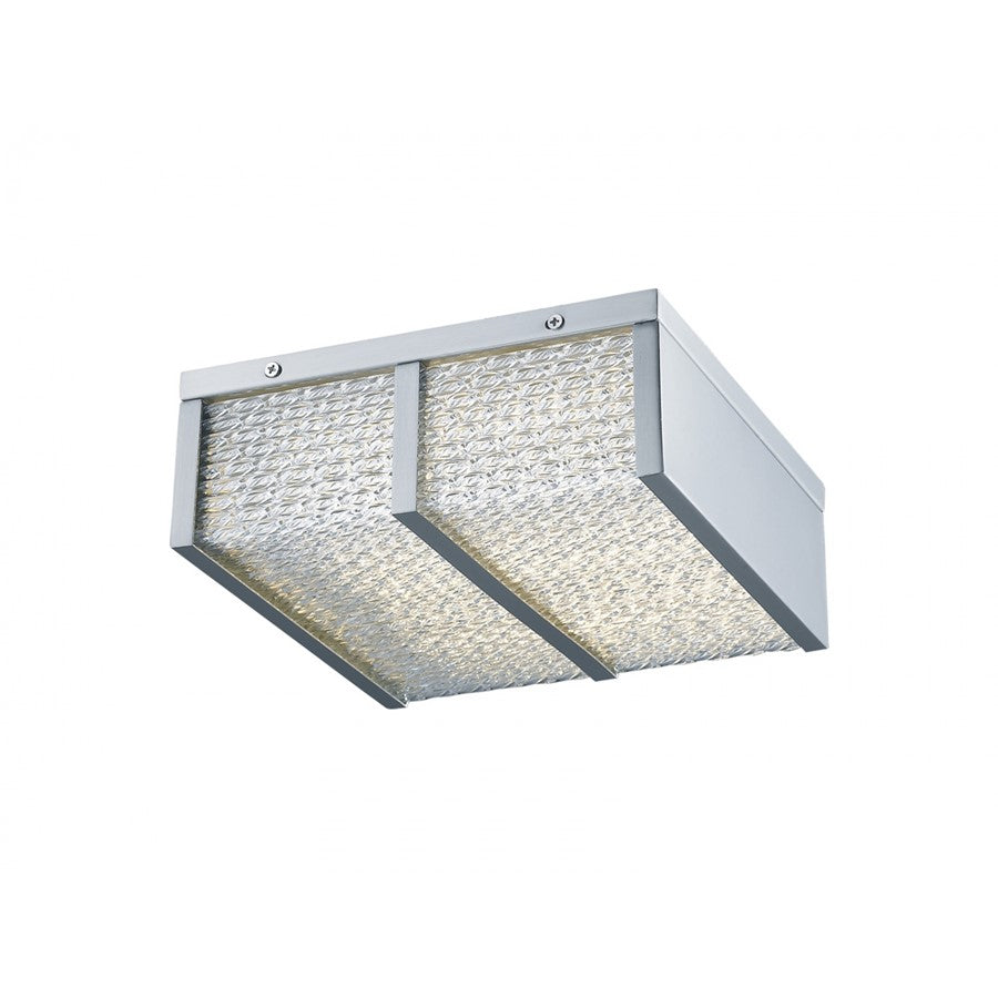 Avenue Lighting Cermack St. LED 12" 30W Square Flush/Sconce, Chrome - HF1124-CH