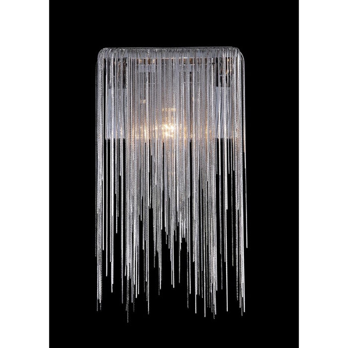 Avenue Lighting Fountain Ave. 1 Light 14" Wall Sconce, Chrome