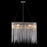 Avenue Lighting Fountain Ave. LED 20" Square Chandelier, Chrome