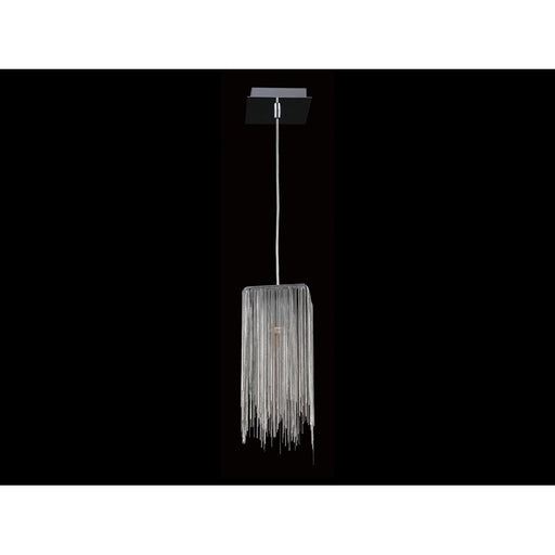 Avenue Lighting Fountain Ave. 1 Light 13" Square Pendant, Chrome - HF1204-CH