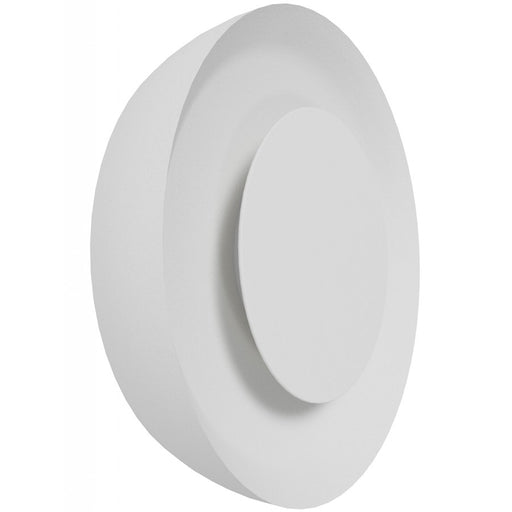 Avenue Lighting Parker 1 Light 11" Round Wall Sconce, White