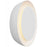 Avenue Lighting Parker 1 Light 4" Round Wall Sconce, White
