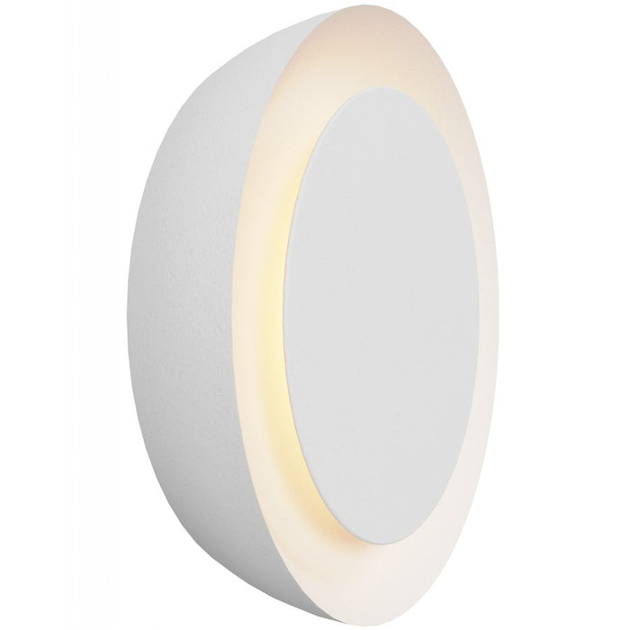 Avenue Lighting Parker 1 Light 4" Round Wall Sconce, White