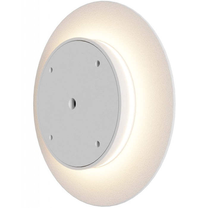 Avenue Lighting Parker 1 Light 3" Round Wall Sconce, White