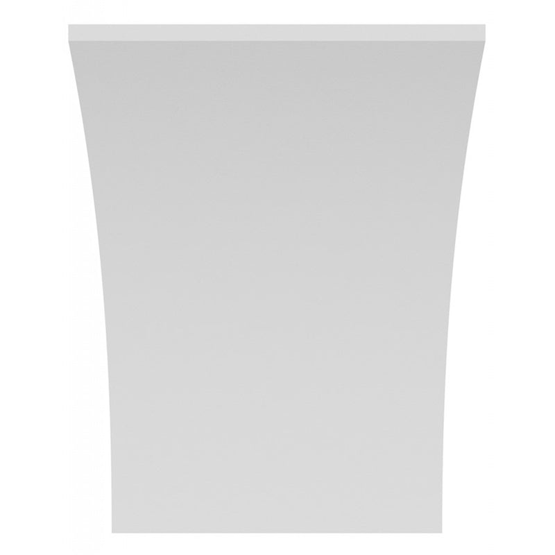 Avenue Lighting Parker 1-Light 11in Wall Sconce | Modern White Metal/Plaster | Bedroom & Hallway Accent Light | 7 x 11 in | Model HF1378-WHT