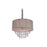 Avenue Lighting Vineland Ave. 5Lt 17" Chandelier, Taupe Silk String - HF1506-TP