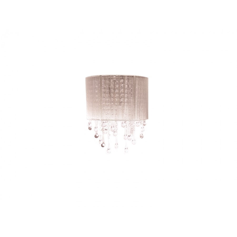 Avenue Lighting Beverly Dr. 2Lt 12" Wall Sconce, Taupe Silk String - HF1511-TP