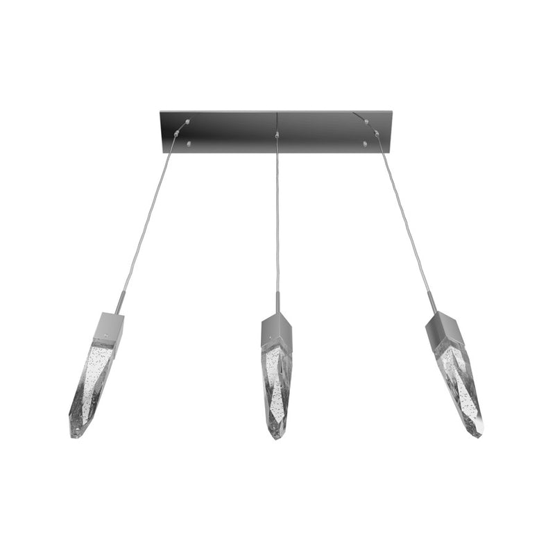 Avenue Lighting Aspen 3Lt 130" Pendant, Chrome/Bubbled Crystal - HF1900-3-AP-CH