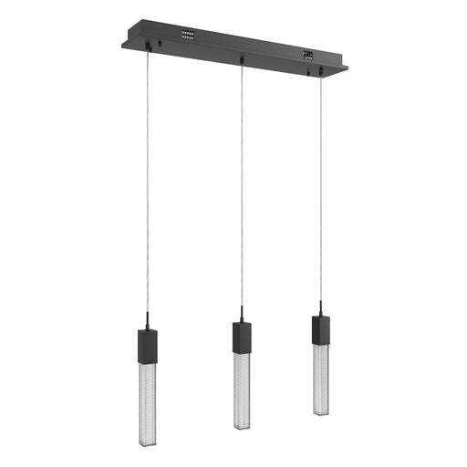 Avenue Lighting Boa 3 Light 130" Pendant/Multi Port , Black - HF1900-3-BOA-BK