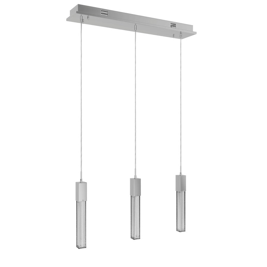 Avenue Lighting Boa 3Lt 130" Pendant/Multi Port, Chrome - HF1900-3-BOA-CH