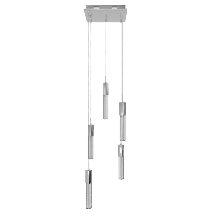 Avenue Lighting Boa 5Lt 144" Pendant/Multi Port, Chrome - HF1900-5-BOA-CH