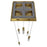 Avenue Original Glacier 5Lt 144" Pendant, Brass/Snow