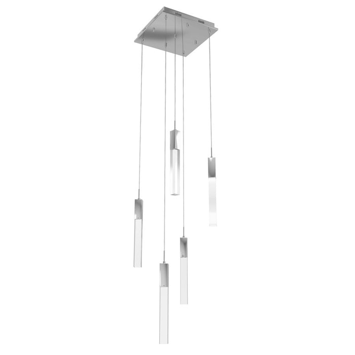 Avenue Original Glacier 5Lt 144" Pendant, Chrome/Crystal