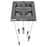 Avenue Original Glacier 5Lt 144" Pendant, Chrome/Snow