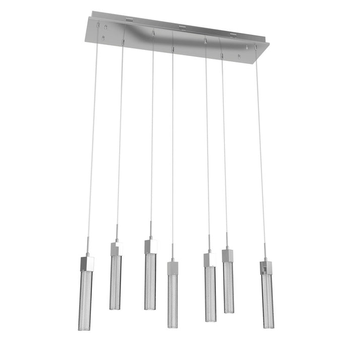 Avenue Lighting Boa 7 Light 130" Pendant, Polished Chrome