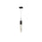 Avenue Lighting Aspen 1Lt 120" Pendant, Bronze/Bubbled Crystal - HF1901-1-AP-DBZ