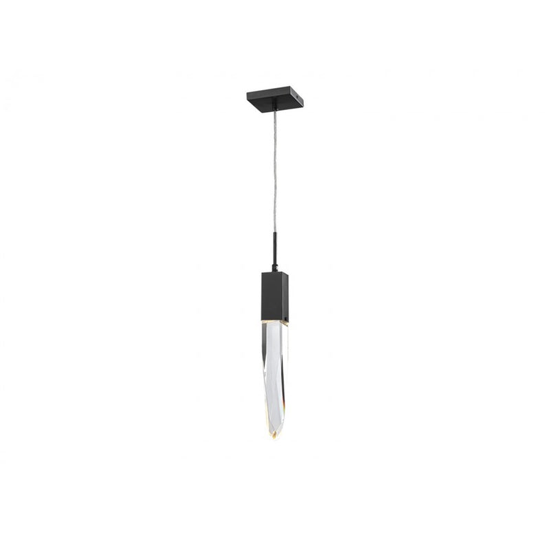 Avenue Lighting Aspen 1Lt 120" Pendant, Bronze/Clear Crystal - HF1901-1-AP-DBZ-C