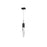 Avenue Lighting Aspen 1Lt 120" Pendant, Bronze/Clear Crystal