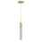 Avenue Lighting Boa 1 Light 120" Pendant, Brushed Brass