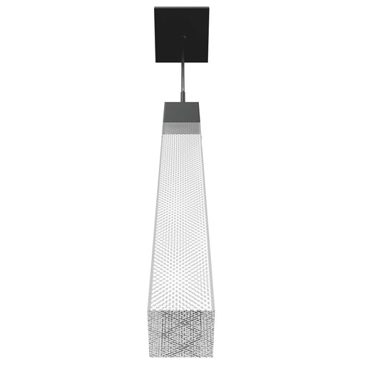 Avenue Original Glacier 1Lt 120" Pendant, Black/Snow