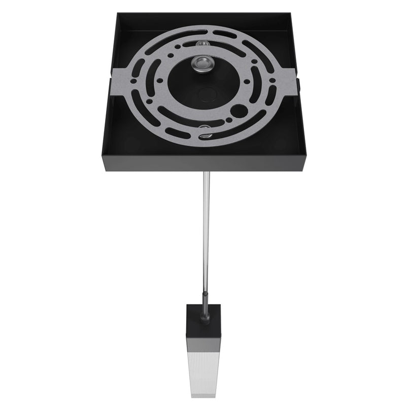 Avenue Original Glacier 1Lt 120" Pendant, Black/Snow