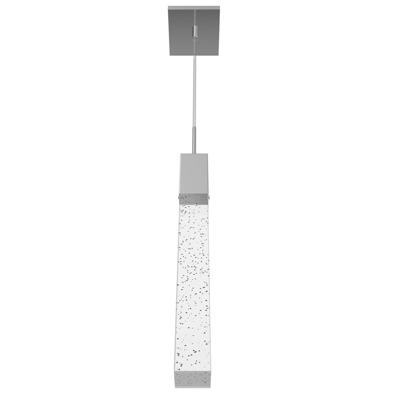 Avenue Original Glacier 1Lt 120" Pendant, Chrome/Bubble Crystal - HF1901-1-GL-CH
