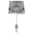 Avenue Original Glacier 1Lt 120" Pendant, Chrome/Snow