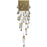 Avenue Lighting Aspen 41Lt 170" Pendant, Brass/Bubbled Crystal