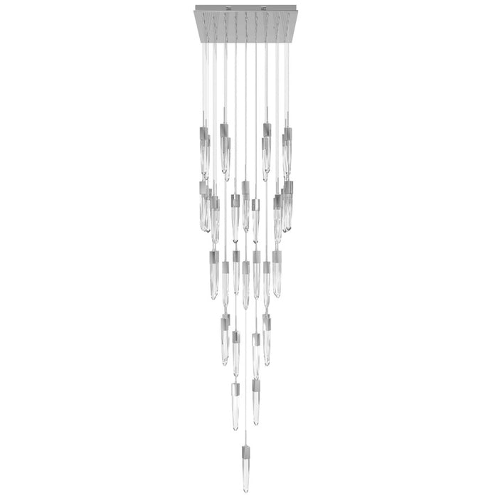 Avenue Lighting Aspen 41Lt 170" Pendant, Chrome/Crystal - HF1903-41-AP-CH-C
