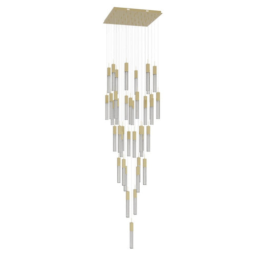 Avenue Lighting Boa 41Lt 174" Pendant/Multi Port, Brass