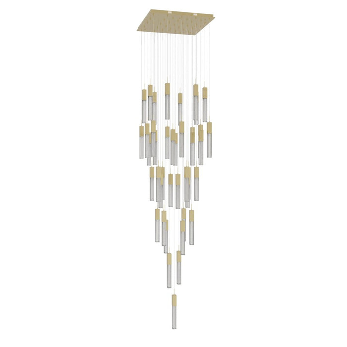 Avenue Lighting Boa 41Lt 174" Pendant/Multi Port, Brass