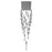Avenue Lighting Boa 41Lt 174" Pendant/Multi Port, Chrome