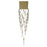 Avenue Original Glacier 41Lt 174" Pendant, Brass/Bubble