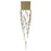 Avenue Original Glacier 41Lt 174" Pendant, Brass/Crystal