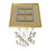 Avenue Original Glacier 41Lt 174" Pendant, Brass/Crystal
