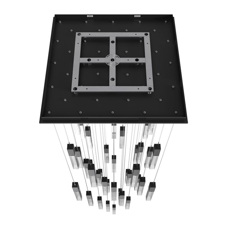 Avenue Original Glacier 41Lt 174" Pendant, Black/Bubble