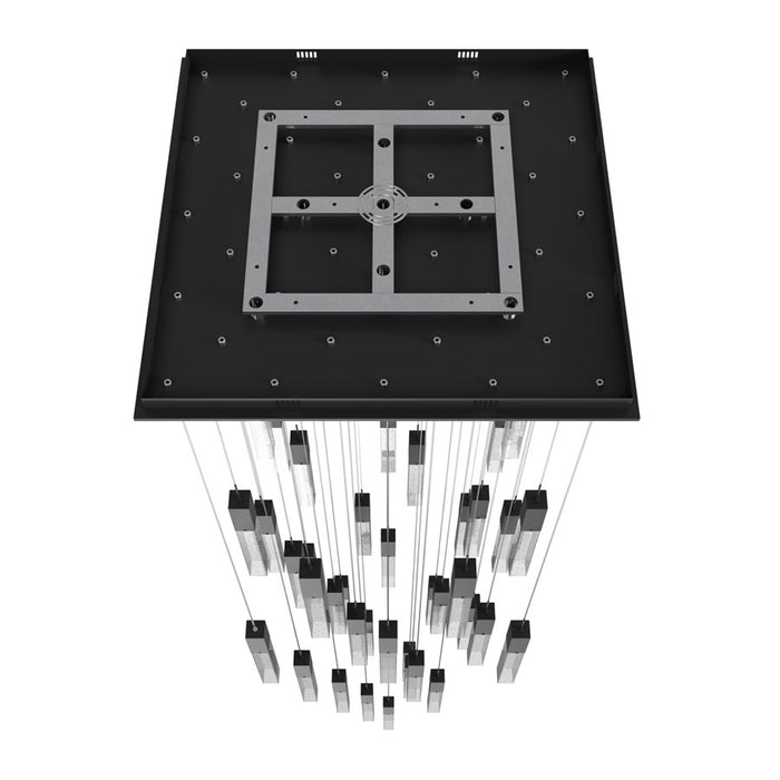 Avenue Original Glacier 41Lt 174" Pendant, Black/Bubble