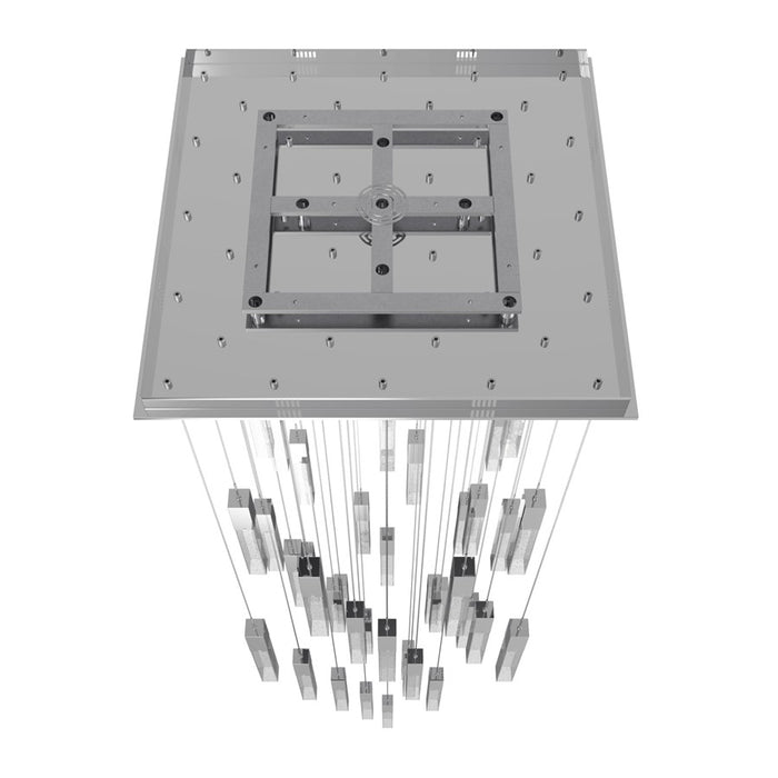 Avenue Original Glacier 41Lt 174" Pendant, Chrome/Bubble