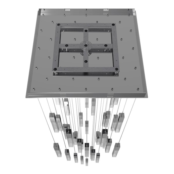 Avenue Original Glacier 41Lt 174" Pendant, Chrome/Snow