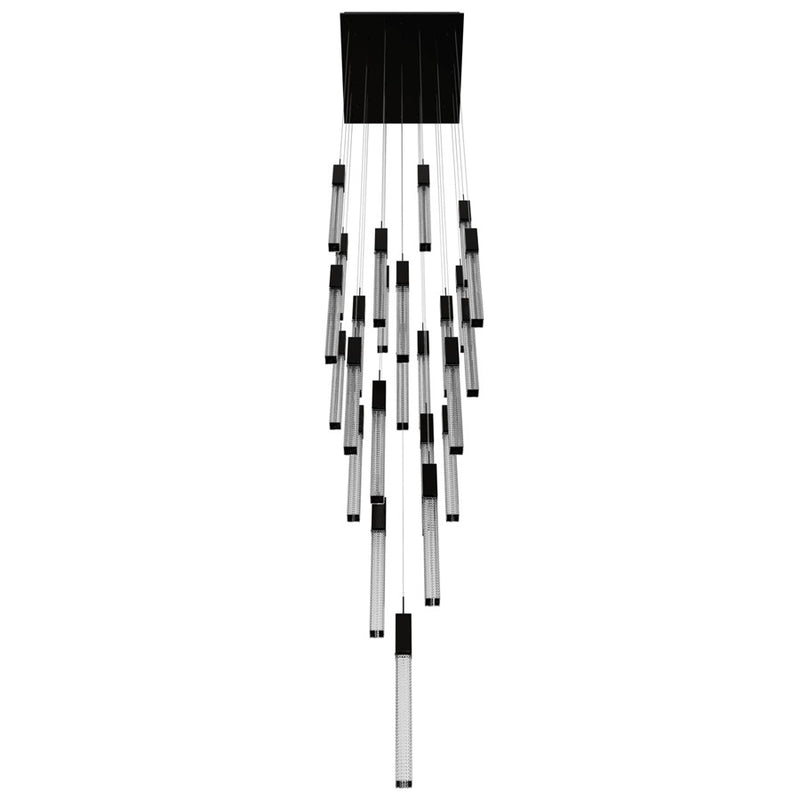 Avenue Lighting Boa 25Lt 174" Pendant/Multi Port, Bronze - HF1904-25-BOA-DBZ